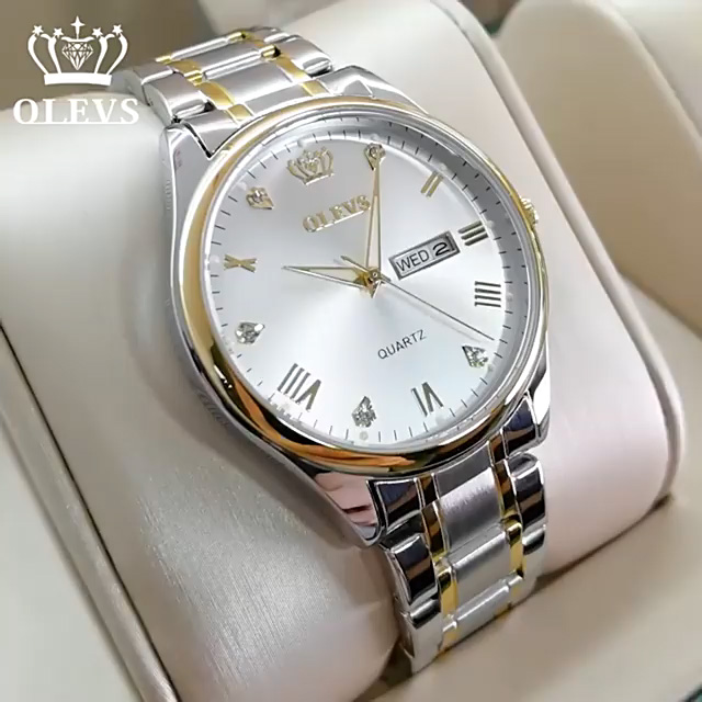 Olevs 5563 Silver – Watch Valley